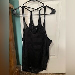 Body Glove Black Mesh Tank Top